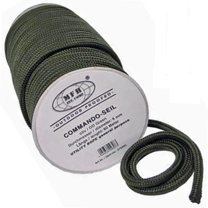 MFH,Seil,Schnur,Befestigungsseil,Commando Seil,Rolle,